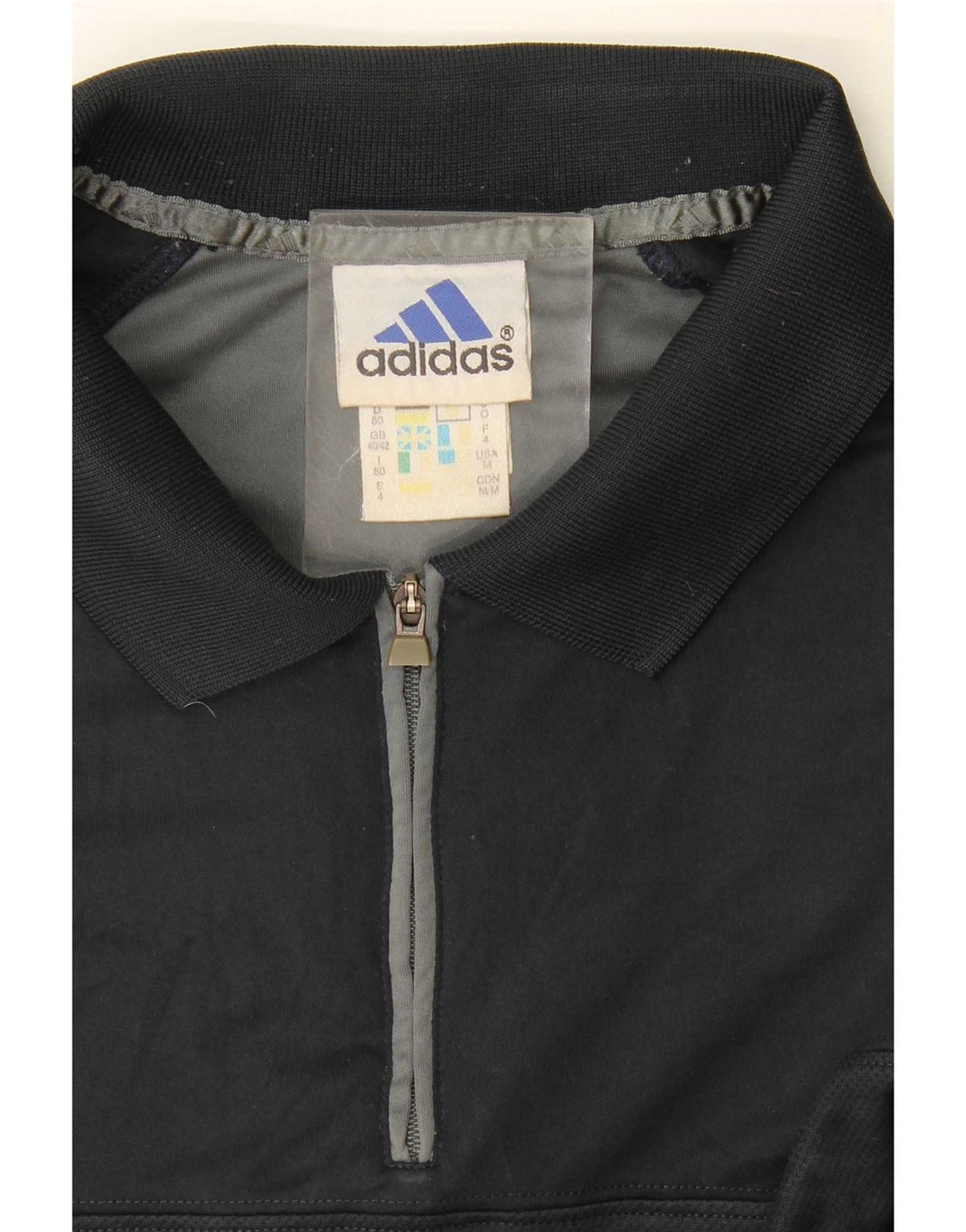 Tricou polo Adidas Climalite pentru bărbați Marea Britanie 40/42 Poliester mediu albastru bleumarin