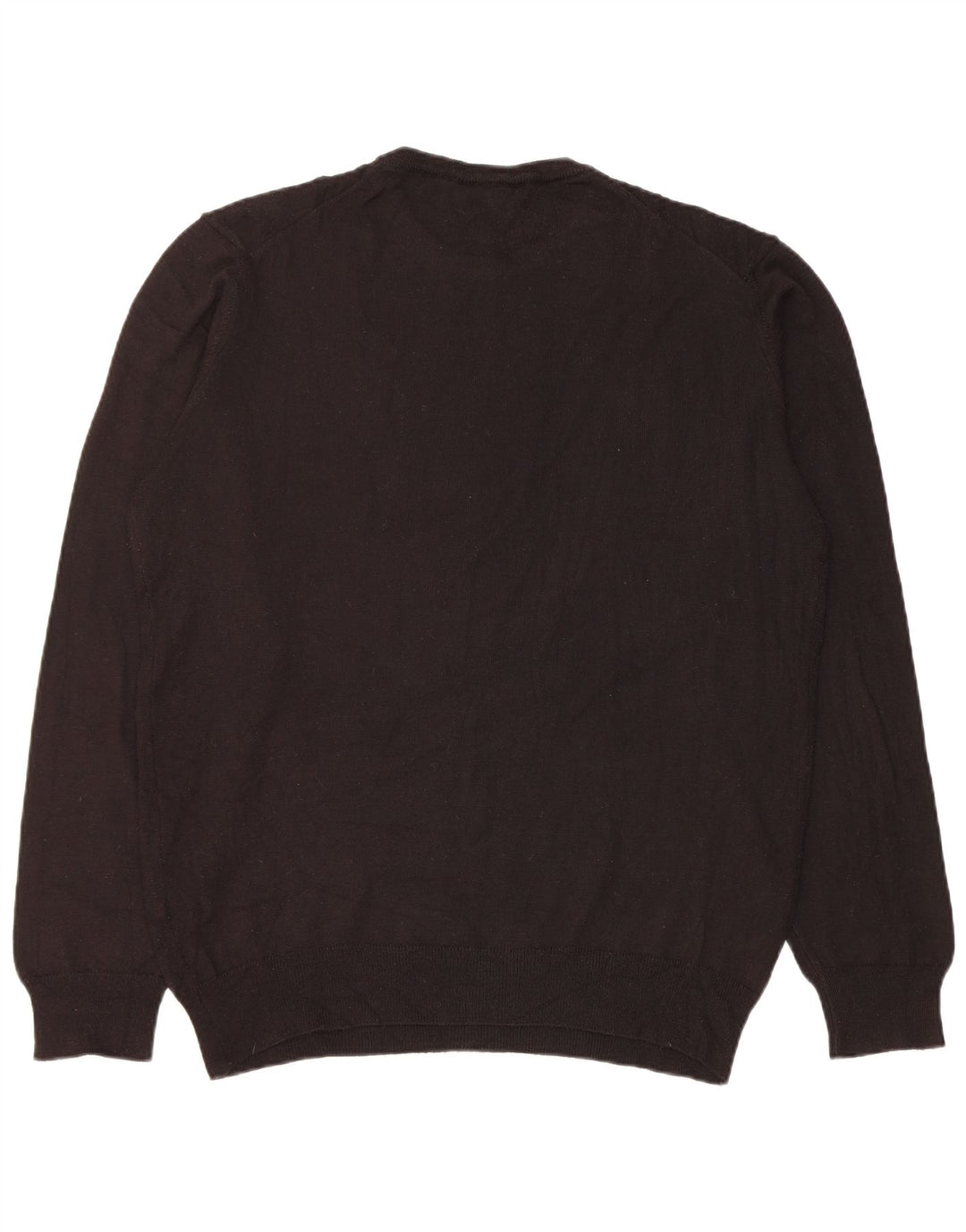 Pulover K-Way pentru bărbați, cu gât crew, 2XL, acrilic negru