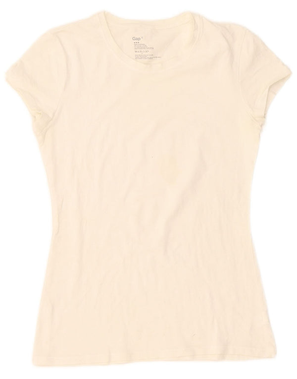 Gap Tricou pentru femei Top UK 10 Small White Bumbac