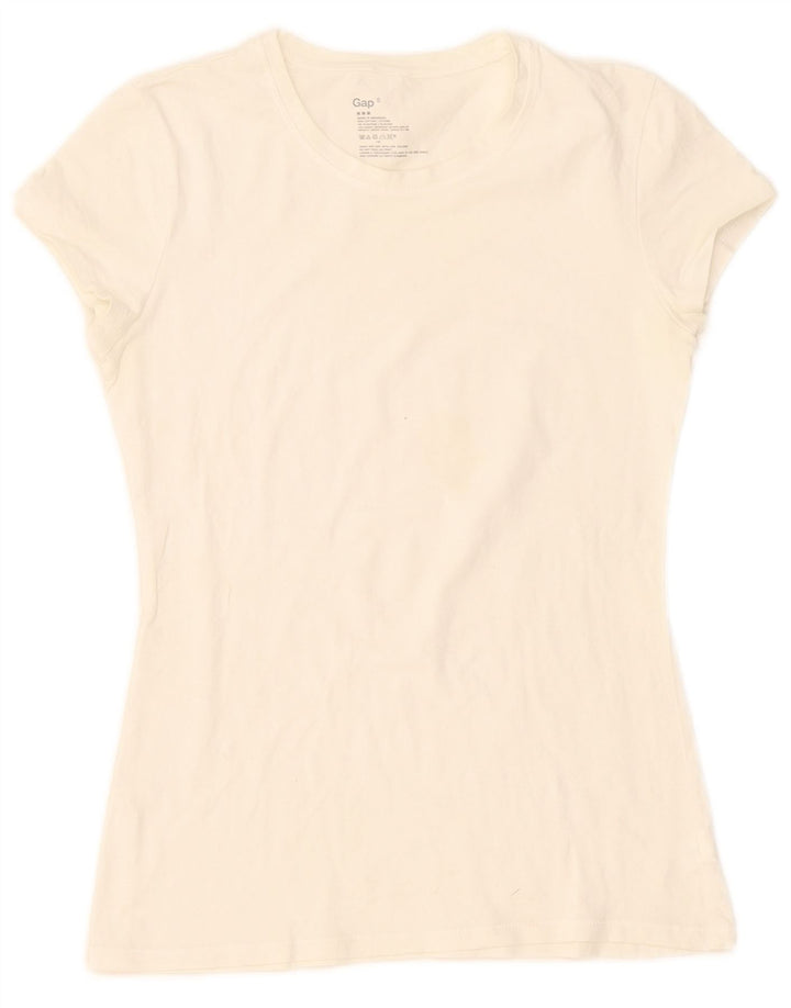 Gap Tricou pentru femei Top UK 10 Small White Bumbac