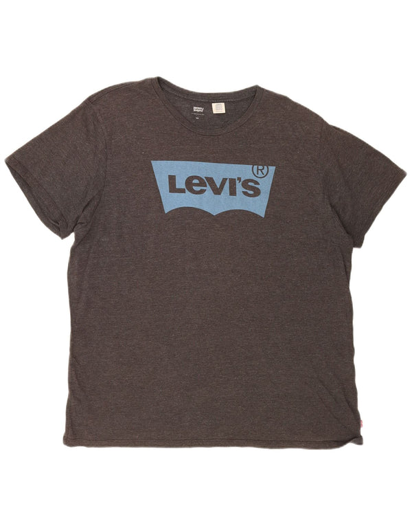 Tricou grafic pentru bărbați LEVI'S Top 2XL gri