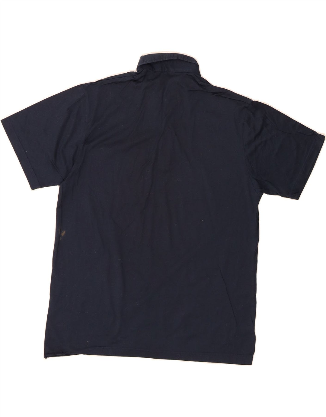 ST MICHAEL Mens Polo Shirt Medium Navy Blue Cotton Vintage St Michael and Second-Hand St Michael from Messina Hembry 