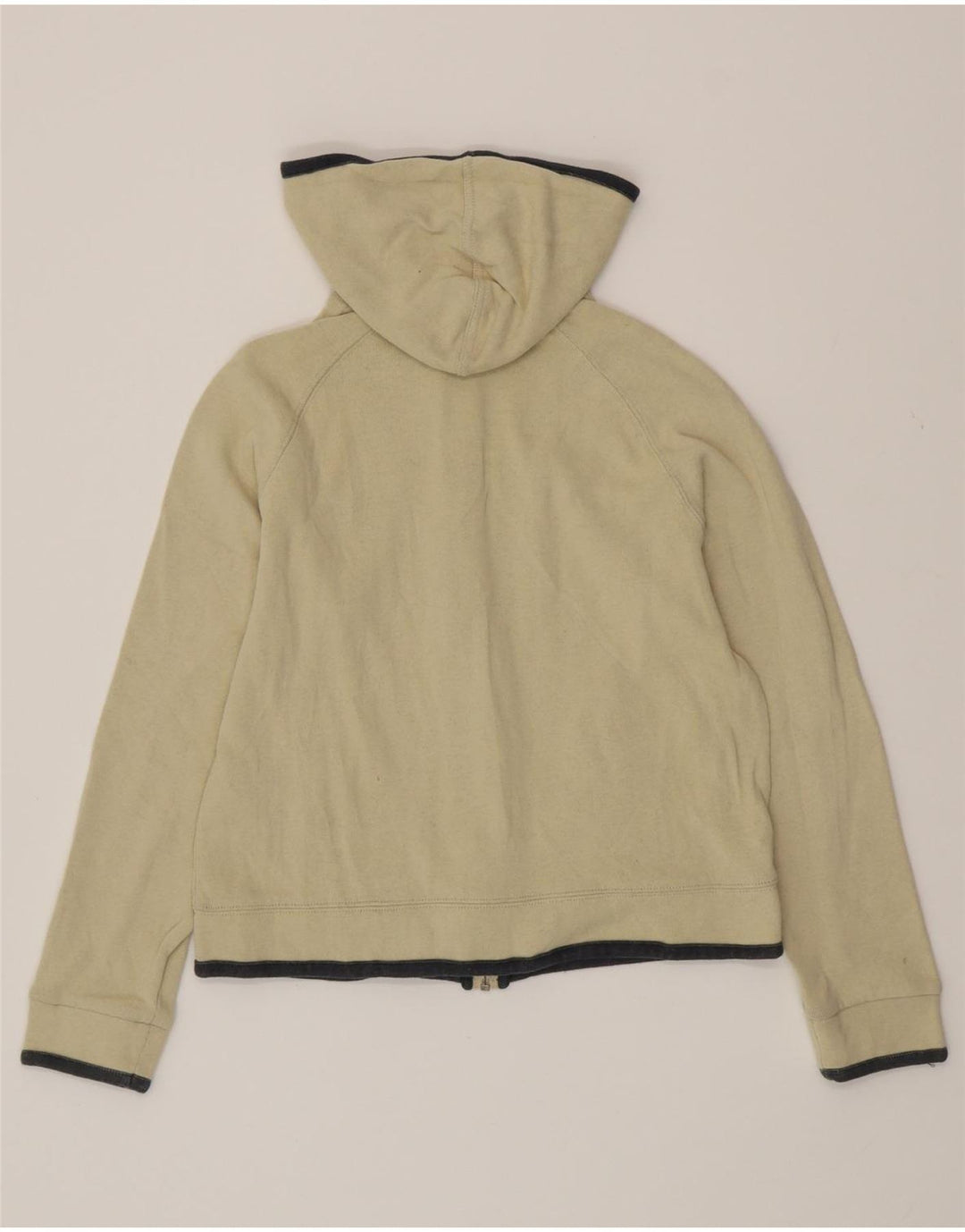 SERGIO TACCHINI Pulover cu capota cu fermoar pentru femei IT 44 bumbac mediu bej
