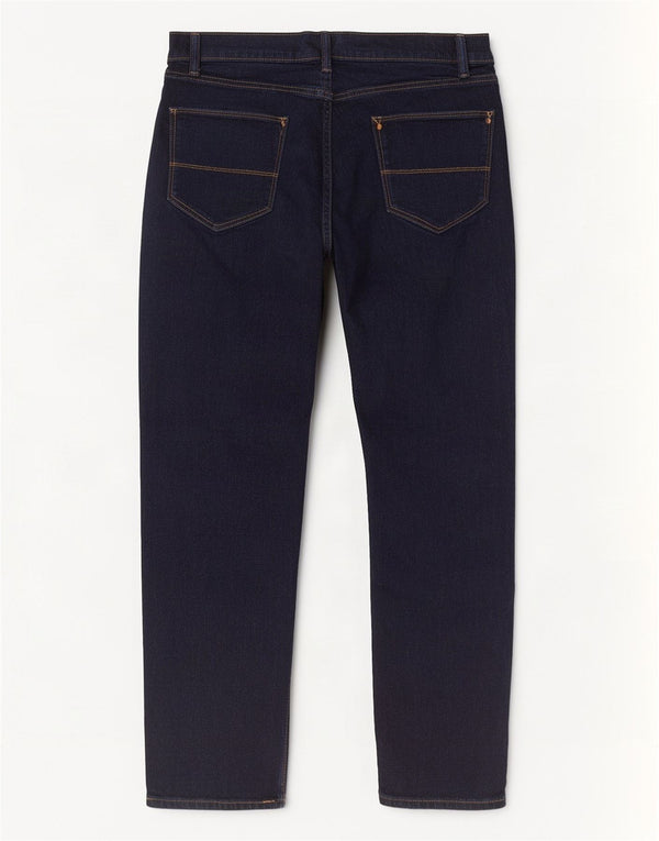 Blugi subțiri pentru bărbați Marks & Spencer W36 L31 bumbac bleumarin