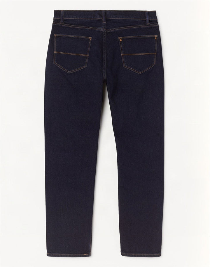Blugi subțiri pentru bărbați Marks & Spencer W36 L31 bumbac bleumarin