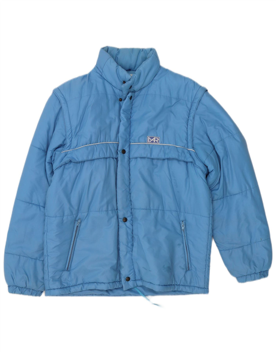 Jachetă căptușită pentru bărbați vintage IT 48 Medium Blue Poliamidă