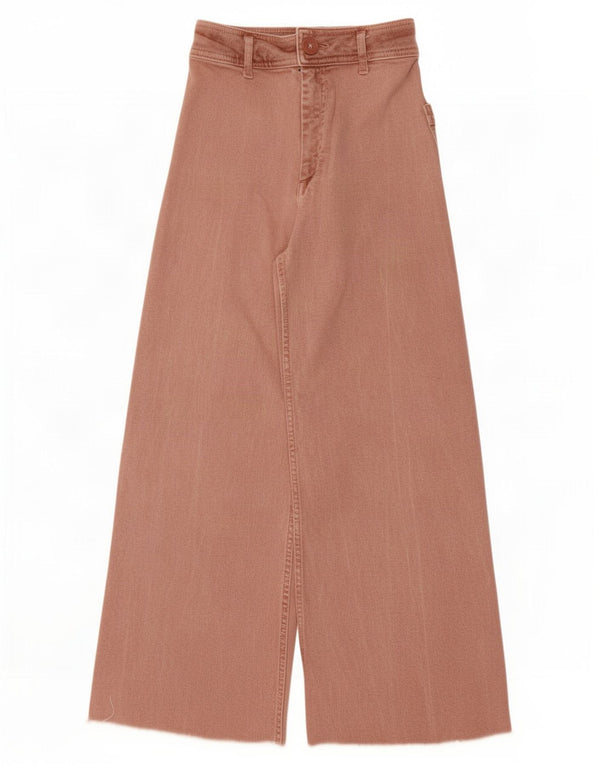 Blugi pentru femei Zara cu picioare late EU 32 2XS L22 L24 Roz