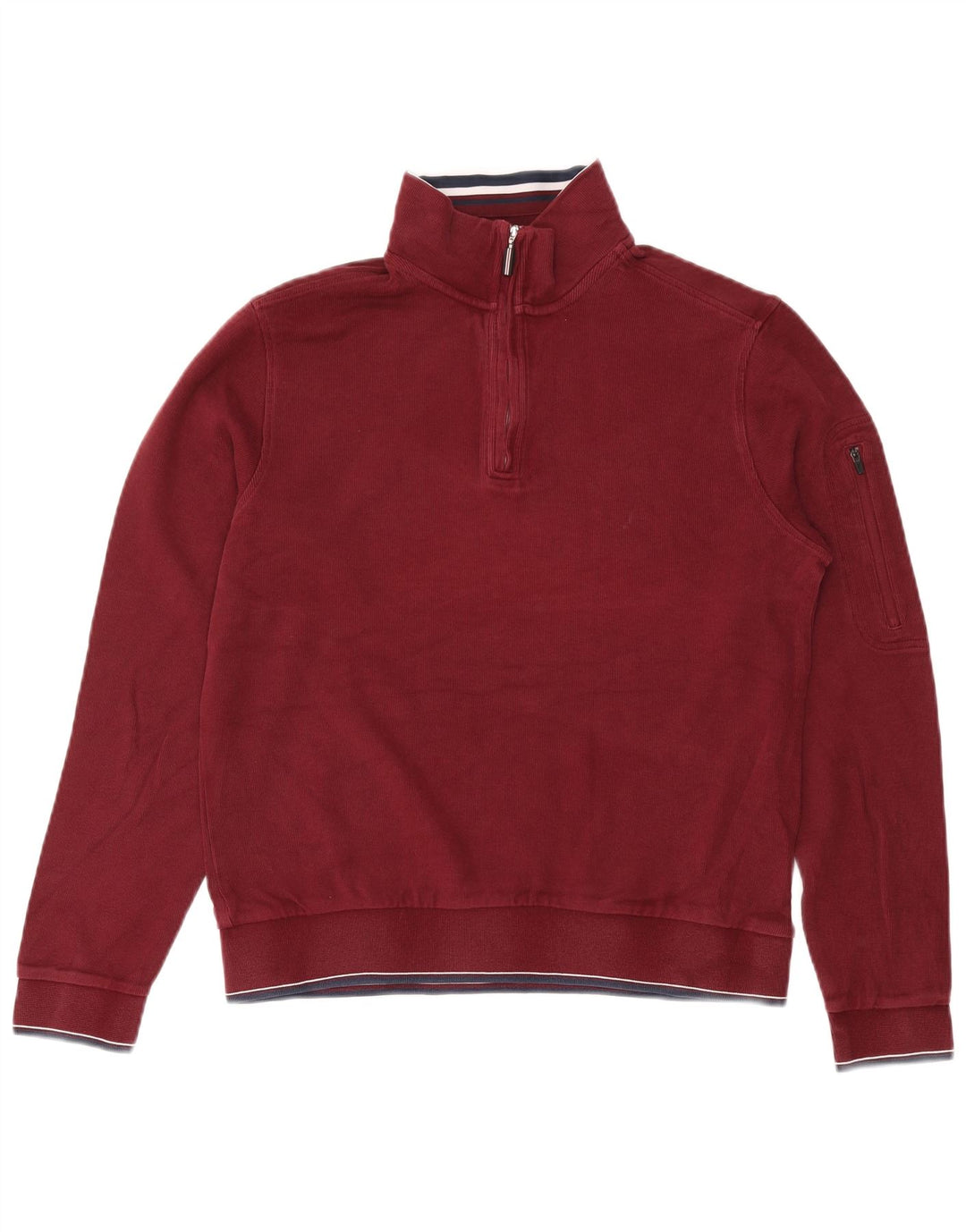 Pulover pentru bărbați Marks & Spencer Blue Harbour, burgundă medie