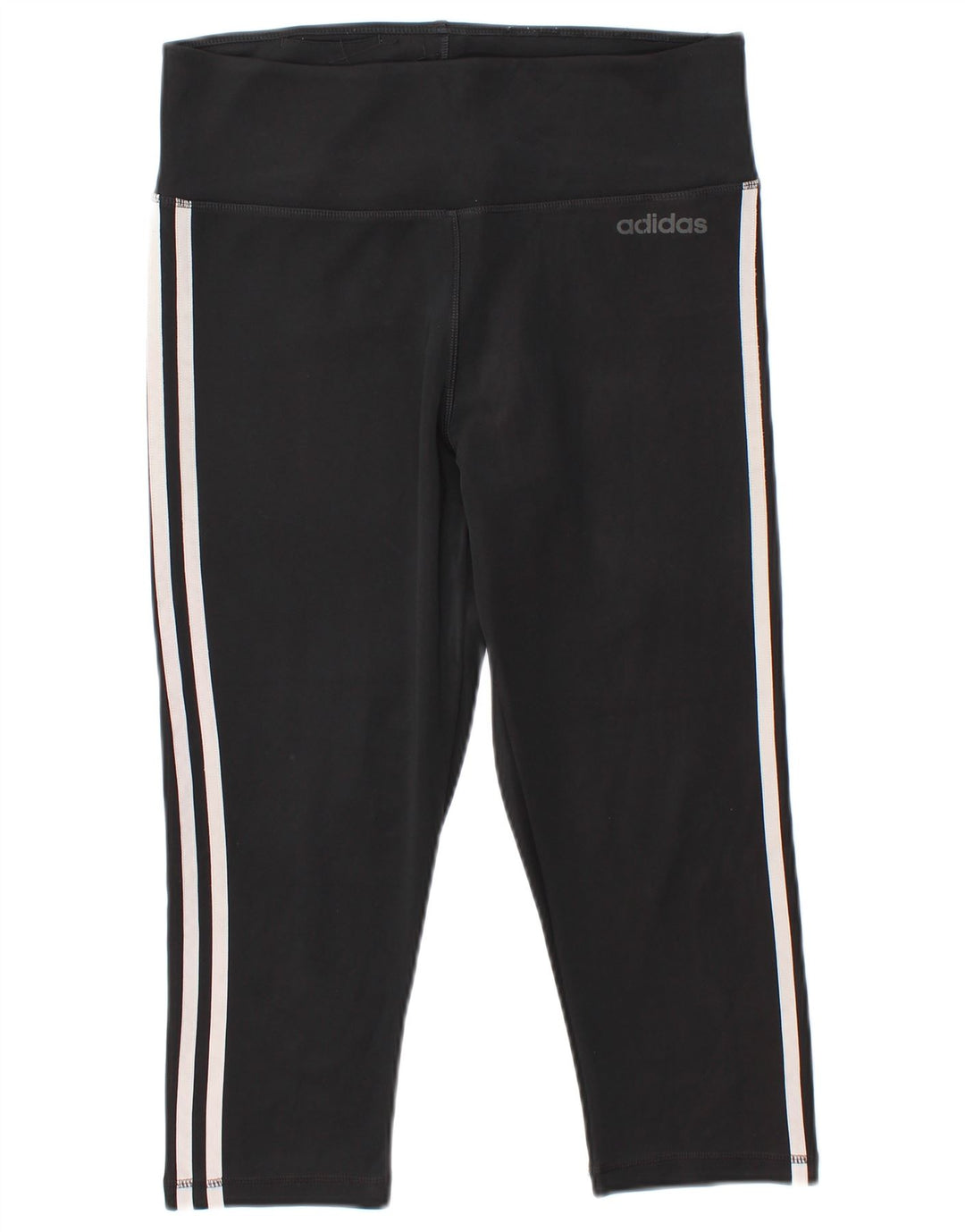 Leggings Adidas Climalite Capri pentru femei UK 12/14 Poliester mediu negru