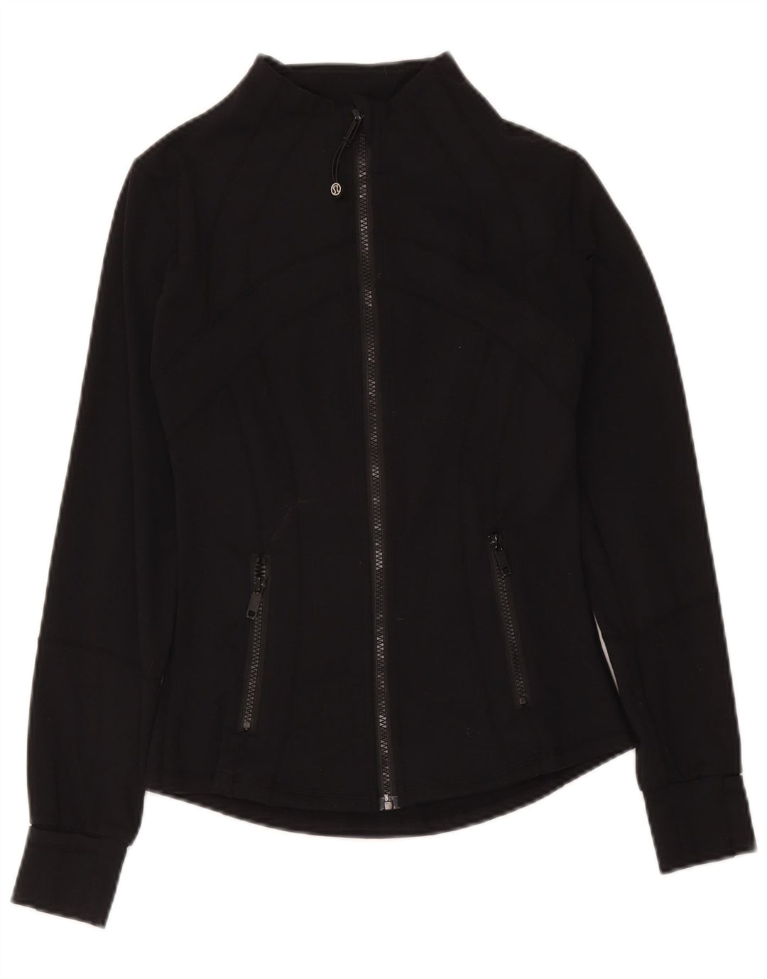 Lululemon Trening Top Jacket pentru femei US 4 Small Black Nylon