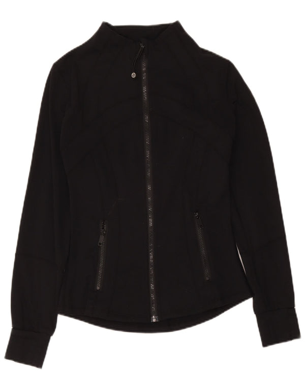 Lululemon Trening Top Jacket pentru femei US 4 Small Black Nylon