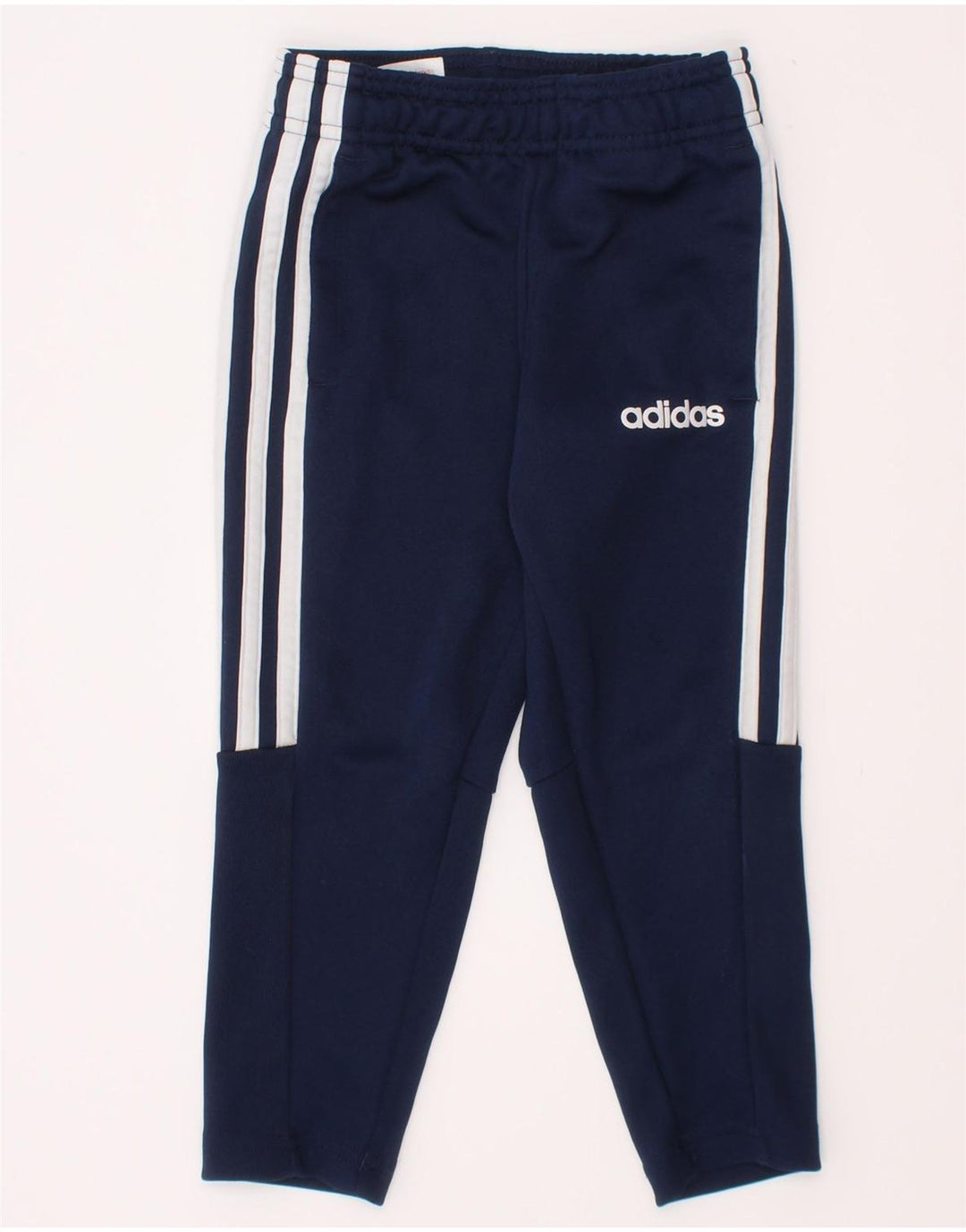 Pantaloni de trening Adidas Climalite pentru baieti 2-3 ani poliester bleumarin