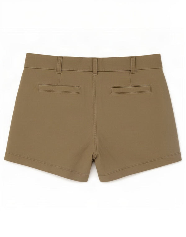 Pantaloni scurti chino pentru femei J. Crew US 8 Medium W32 Bej Bumbac