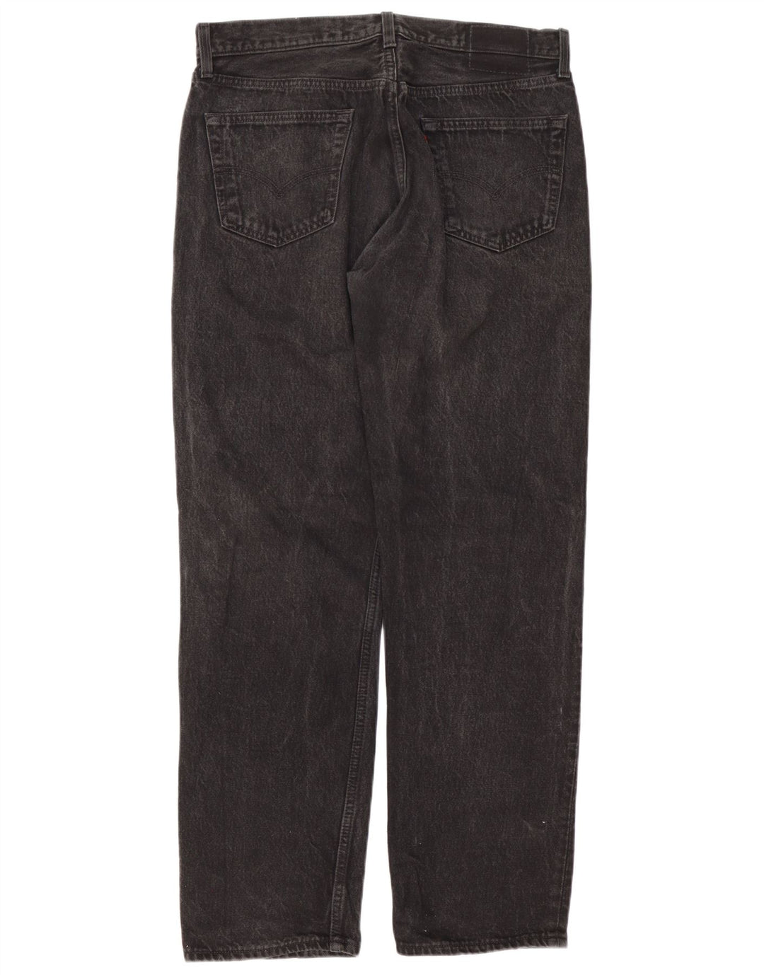 Blugi drepti pentru bărbați Levi's W36 L32 bumbac negru