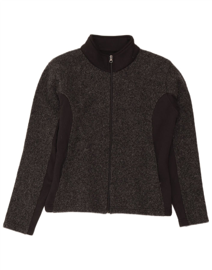 Pulover cardigan pentru femei Dainese UK 10, gri mic, acrilic color bloc