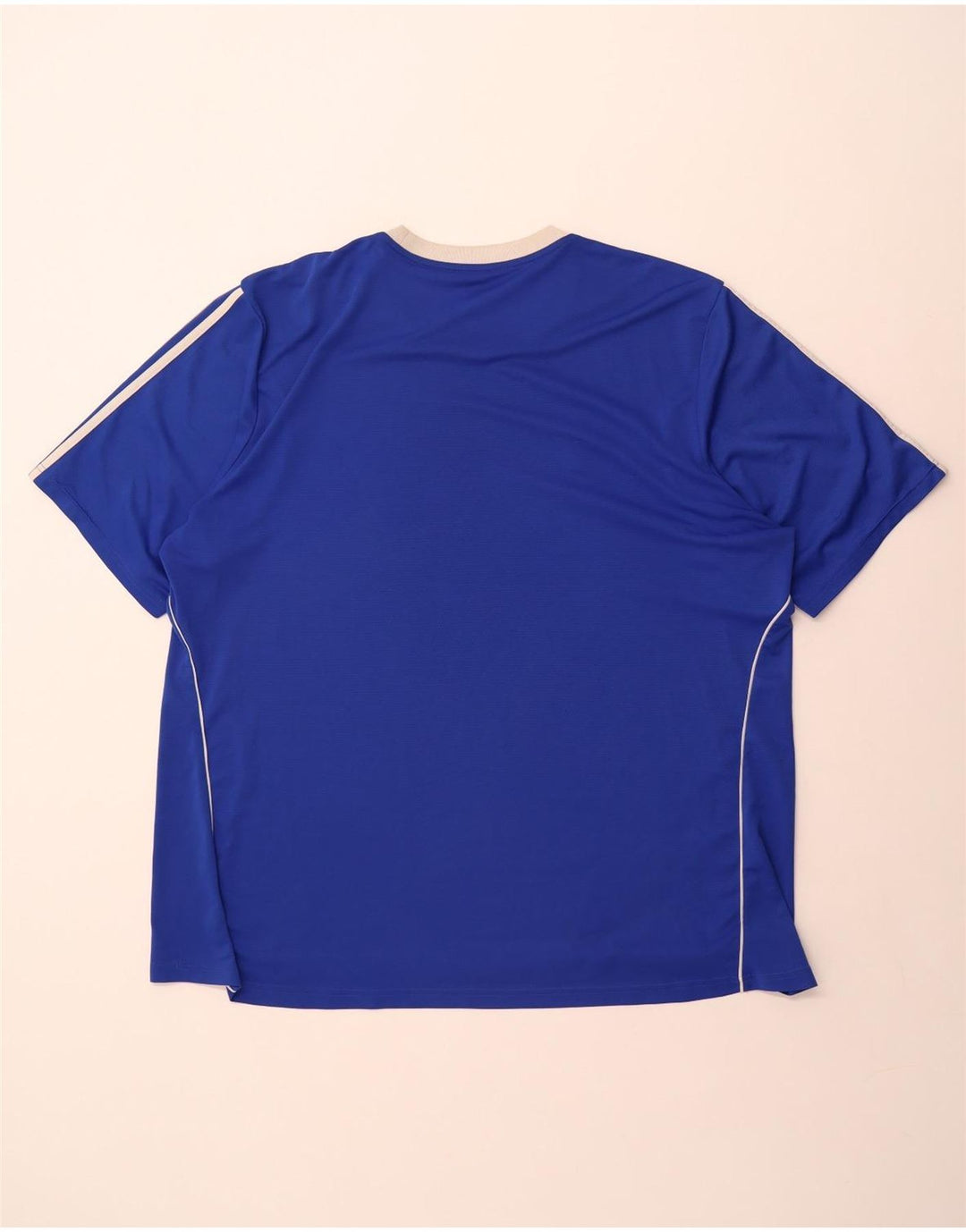 Tricou Adidas Climalite pentru bărbați Top 3XL poliester albastru