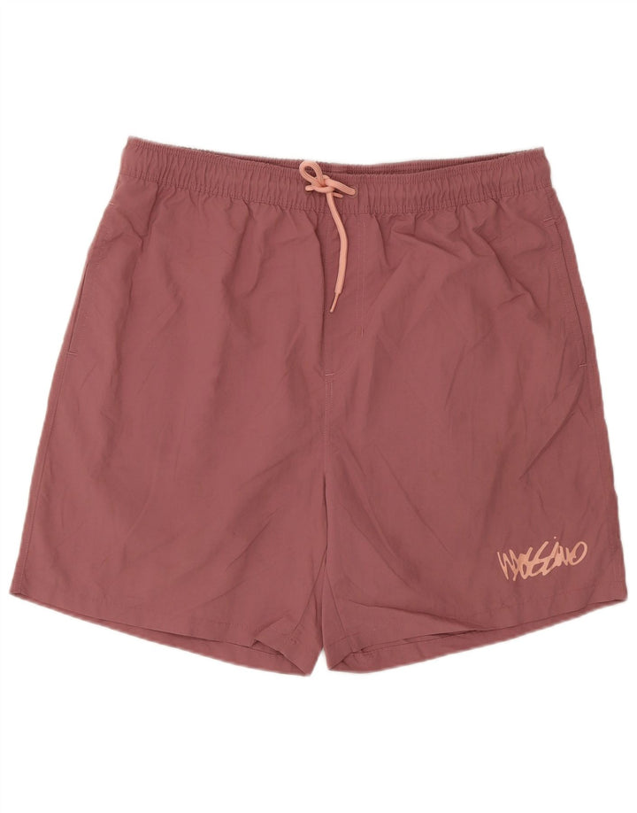 Pantaloni scurți de înot pentru bărbați MOSSIMO XL nailon burgundă