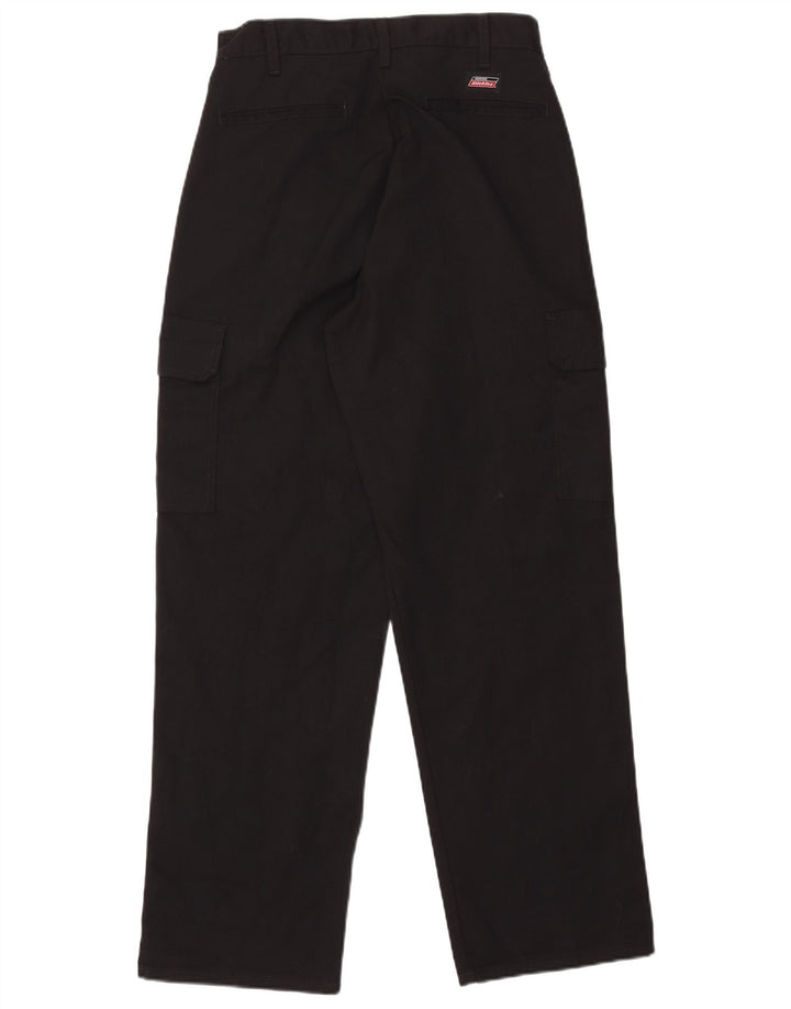 Pantaloni cargo dritti pentru bărbați Dickies W32 L32 poliester negru