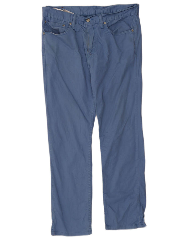 Levi's Mens 511 Slim Jeans W34 L30 Blue Cotton