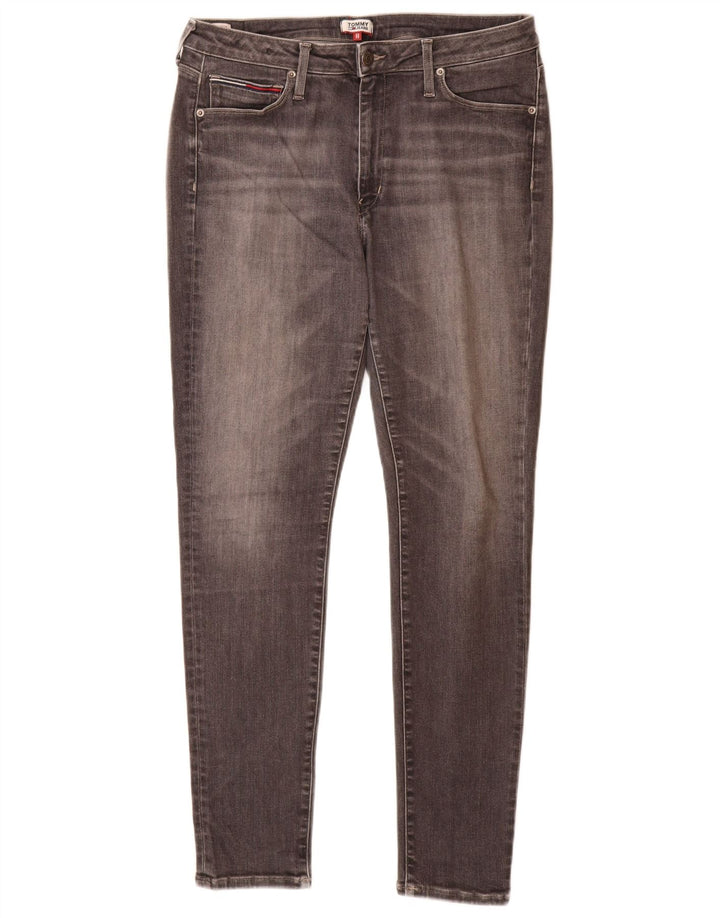 Blugi skinny pentru femei TOMMY HILFIGER W32 L30 bumbac gri