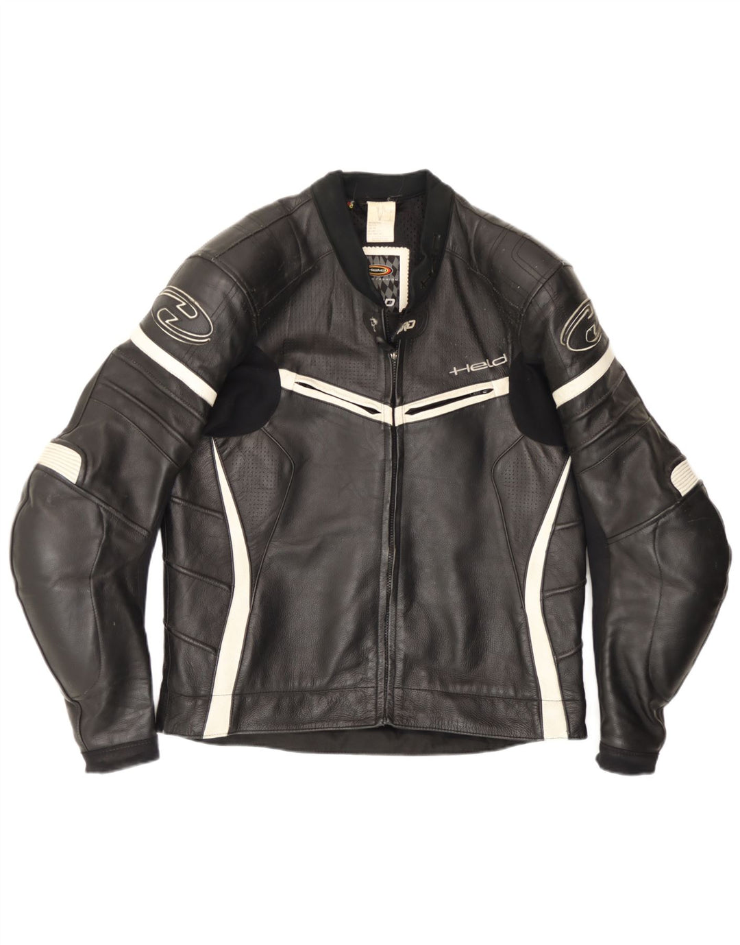 Jachetă Held Motorstyle Graphic Racer pentru bărbați Mărimea 48 XL Negru Colorblock