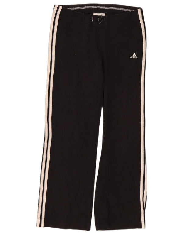 Pantaloni de trening Adidas pentru femei UK 10 Small Black Bumbac