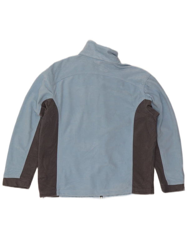 Jachetă de trening supradimensionată pentru femei Lotto UK 10 Small Blue Colorblock