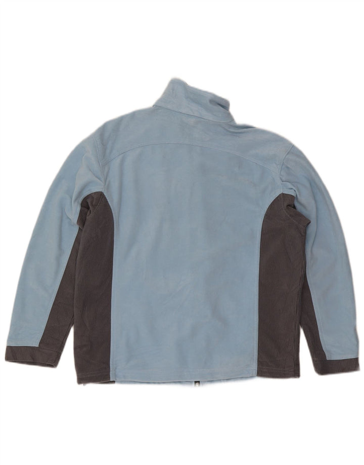 Jachetă de trening supradimensionată pentru femei Lotto UK 10 Small Blue Colorblock
