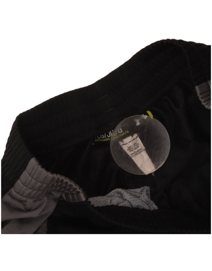 Pantaloni de trening Under Armour pentru băieți 11-12 ani, mari, negru, color block