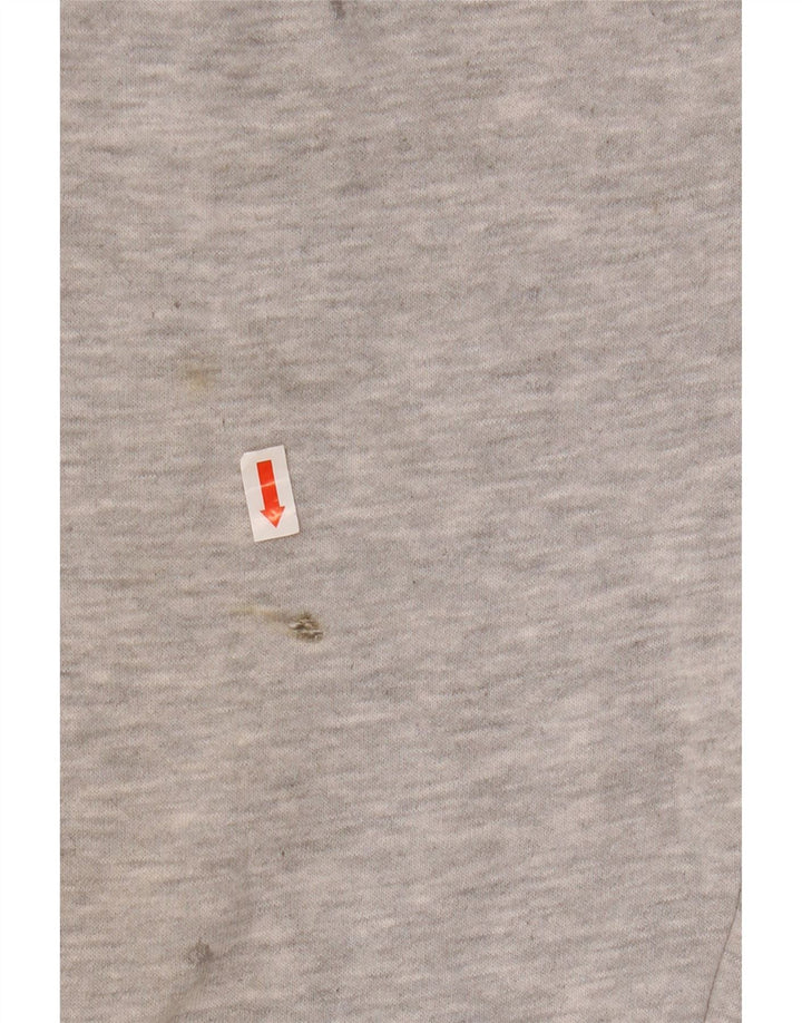 Pantaloni de trening cu grafică pentru bărbați Kappa Pantaloni de jogging, mari, gri, bumbac