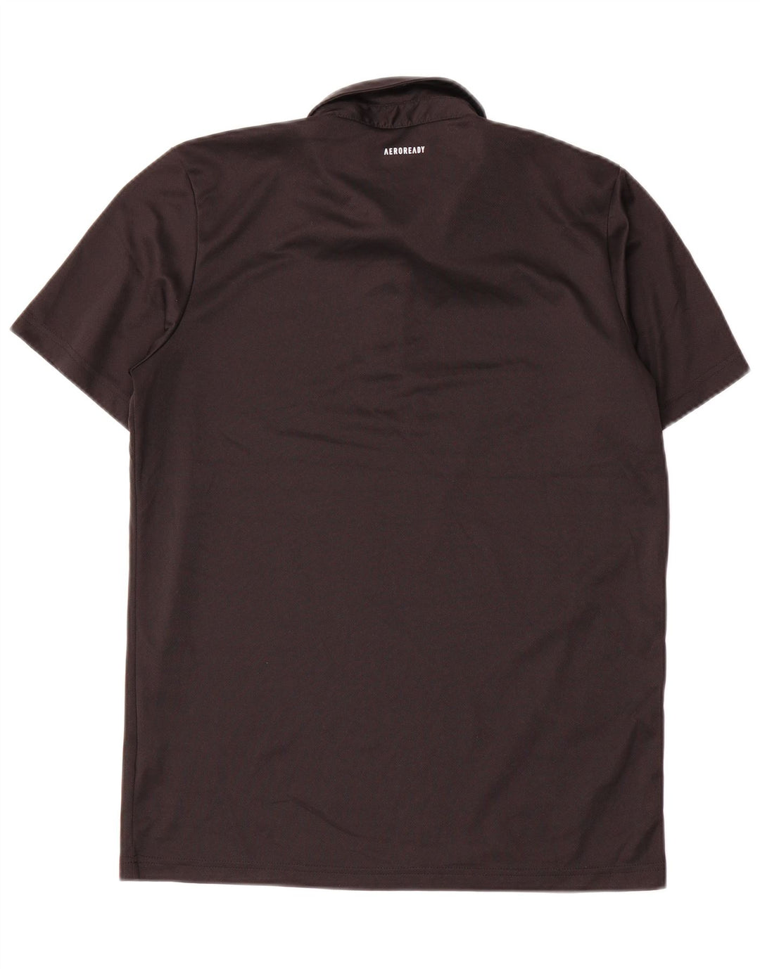 Tricou polo Adidas Aeroready pentru bărbați, poliester mediu negru