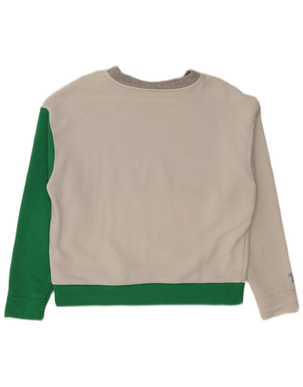 Tommy Hilfiger Womens Graphic Sweatshirt Jumper UK 14 Medium Multicoloured