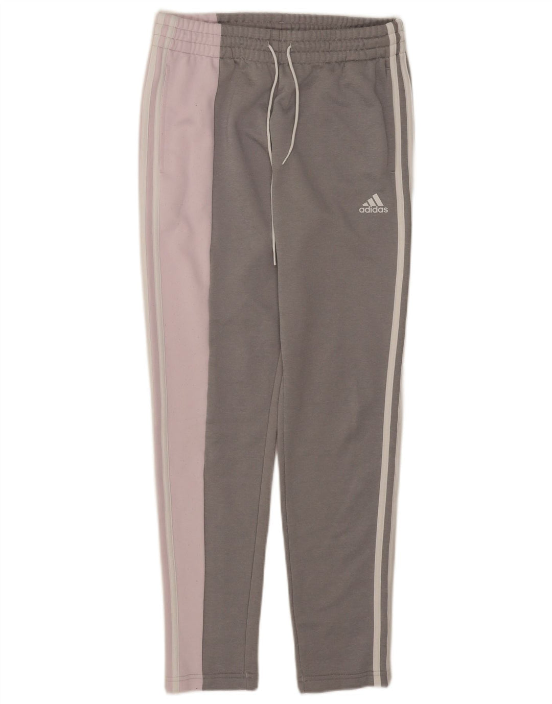 Pantaloni de trening Adidas pentru femei Marea Britanie 8/10 Gri mic, poliester color bloc