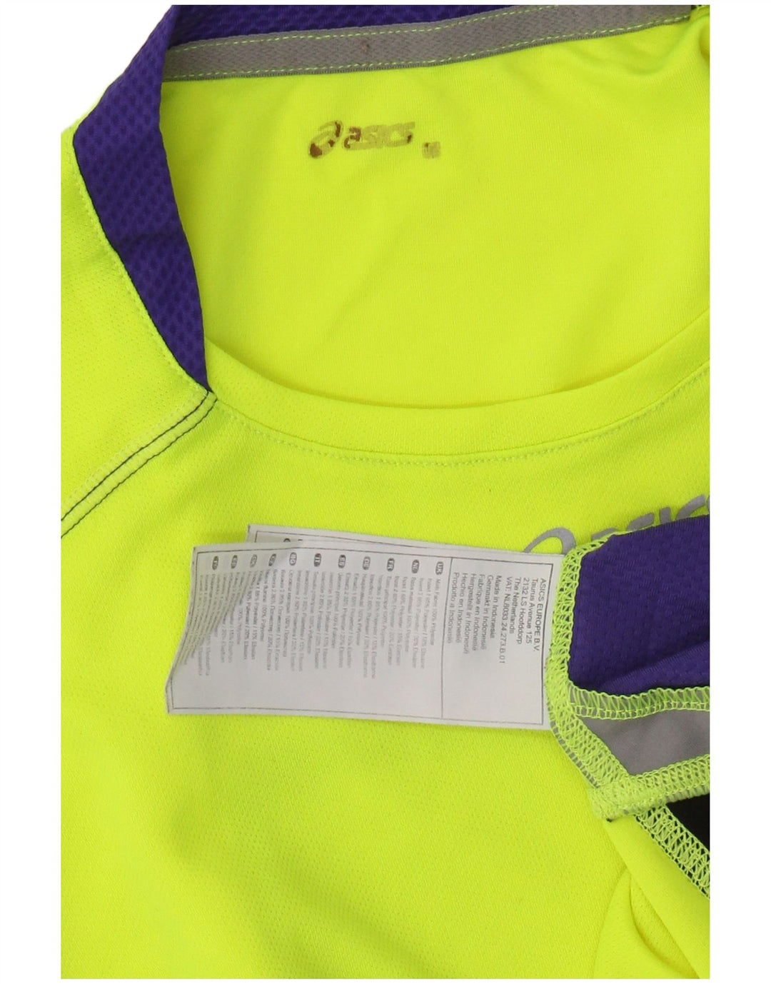 Vestă pentru bărbați ASICS, mic, galben, din poliester