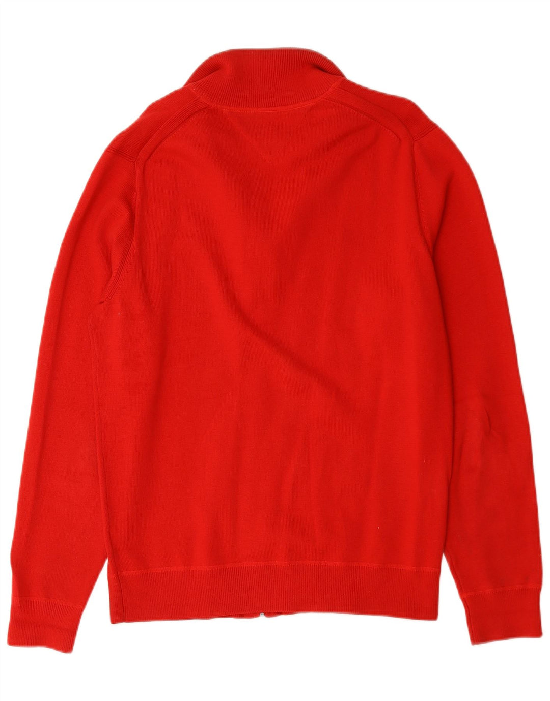 Pulover cardigan pentru bărbați Tommy Hilfiger, bumbac roșu mediu