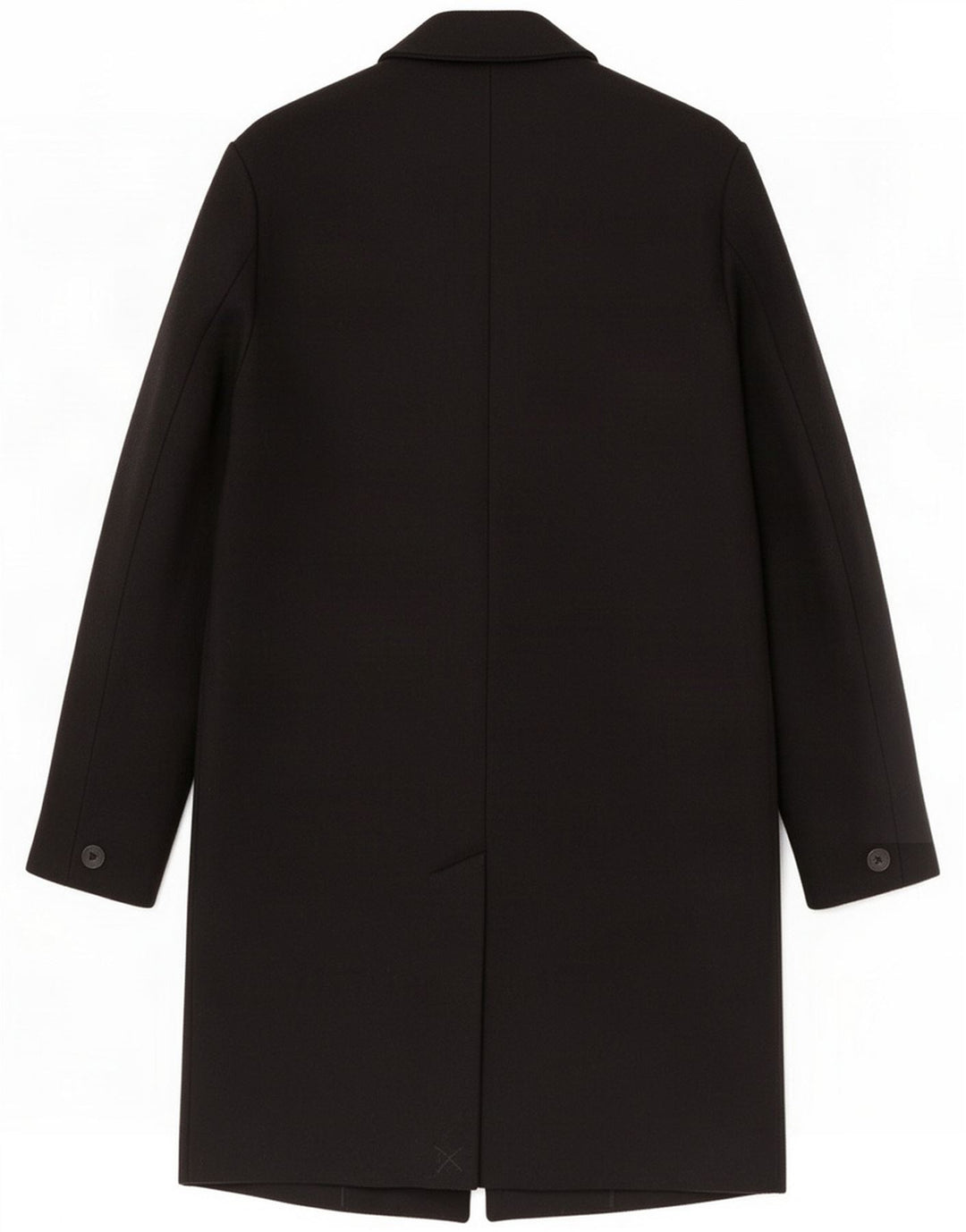 Zara pardesiu barbatesc UK 34 XS poliester negru