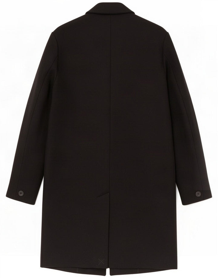 Zara pardesiu barbatesc UK 34 XS poliester negru