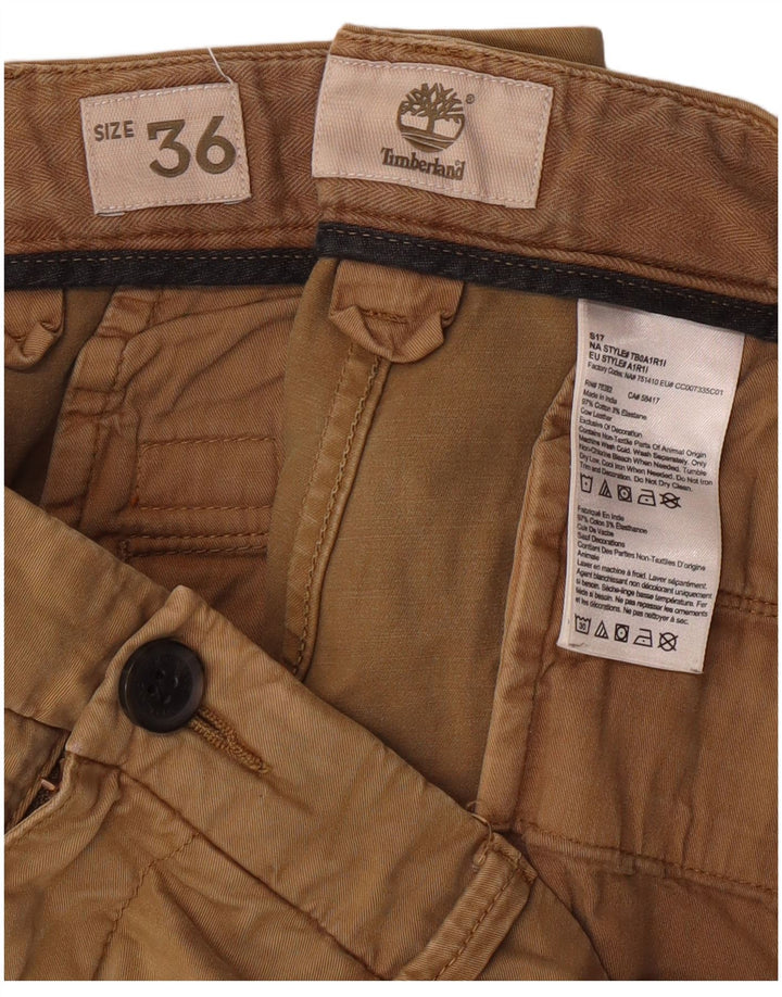 Pantaloni scurți chino pentru bărbați TIMBERLAND W36, mare, bej, bumbac
