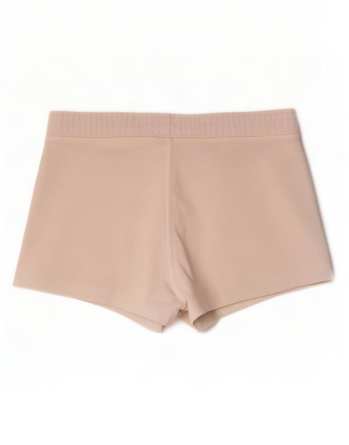 Sergio Tacchini Pantaloni scurti sport pentru femei IT 44 Poliester alb mediu