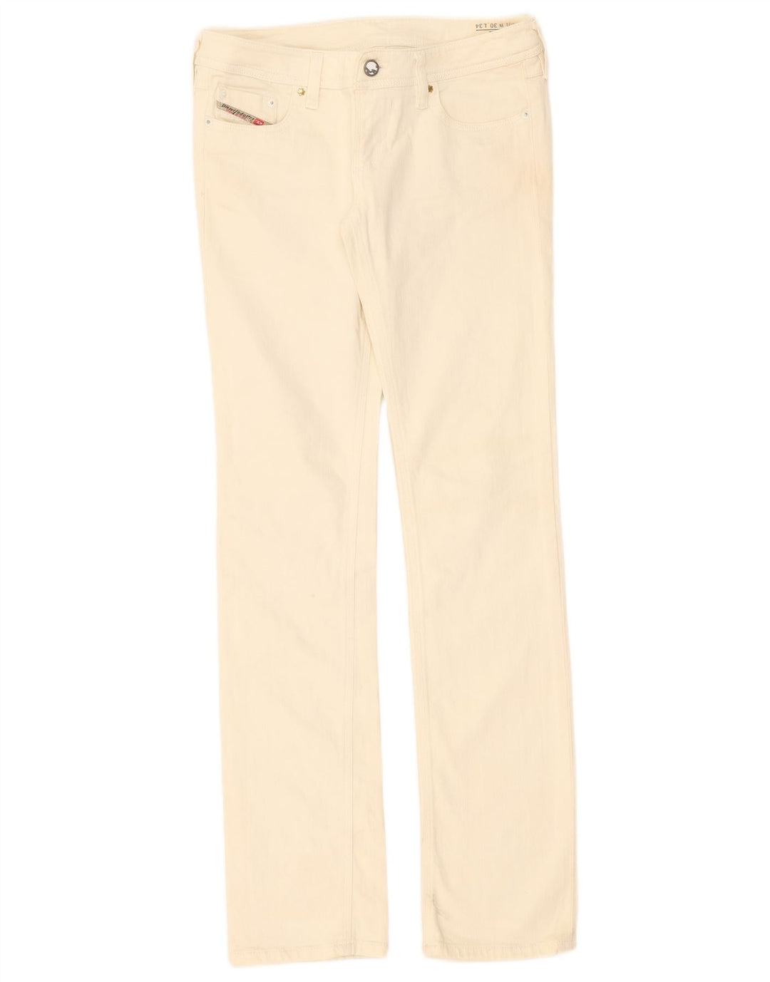 Blugi Diesel Lowky Slim pentru femei W30 L34 bumbac alb