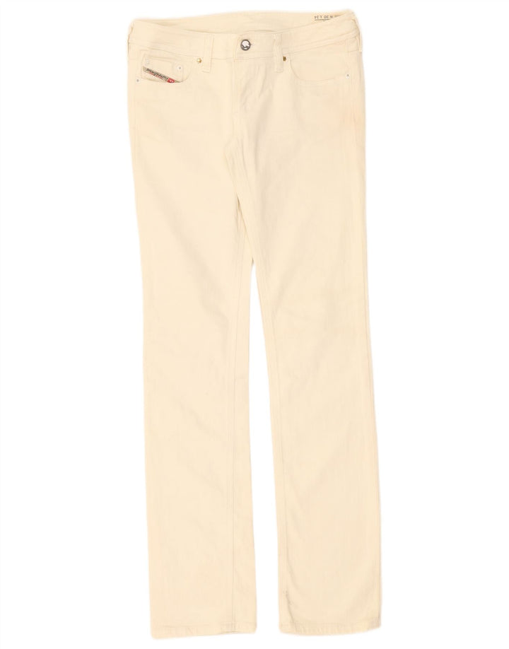 Blugi Diesel Lowky Slim pentru femei W30 L34 bumbac alb