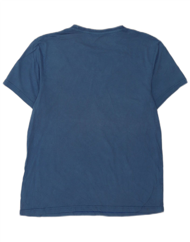 Tricou grafic pentru bărbați Billabong Top mic, albastru, bumbac