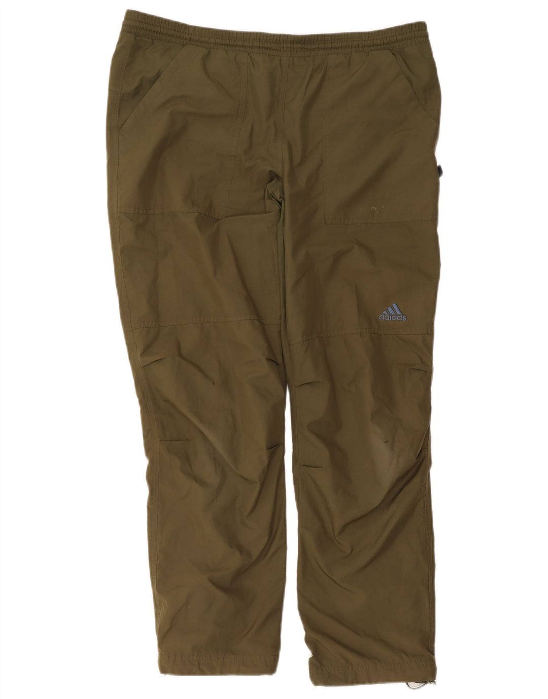 Pantaloni de trening Adidas pentru bărbați, poliester mediu kaki