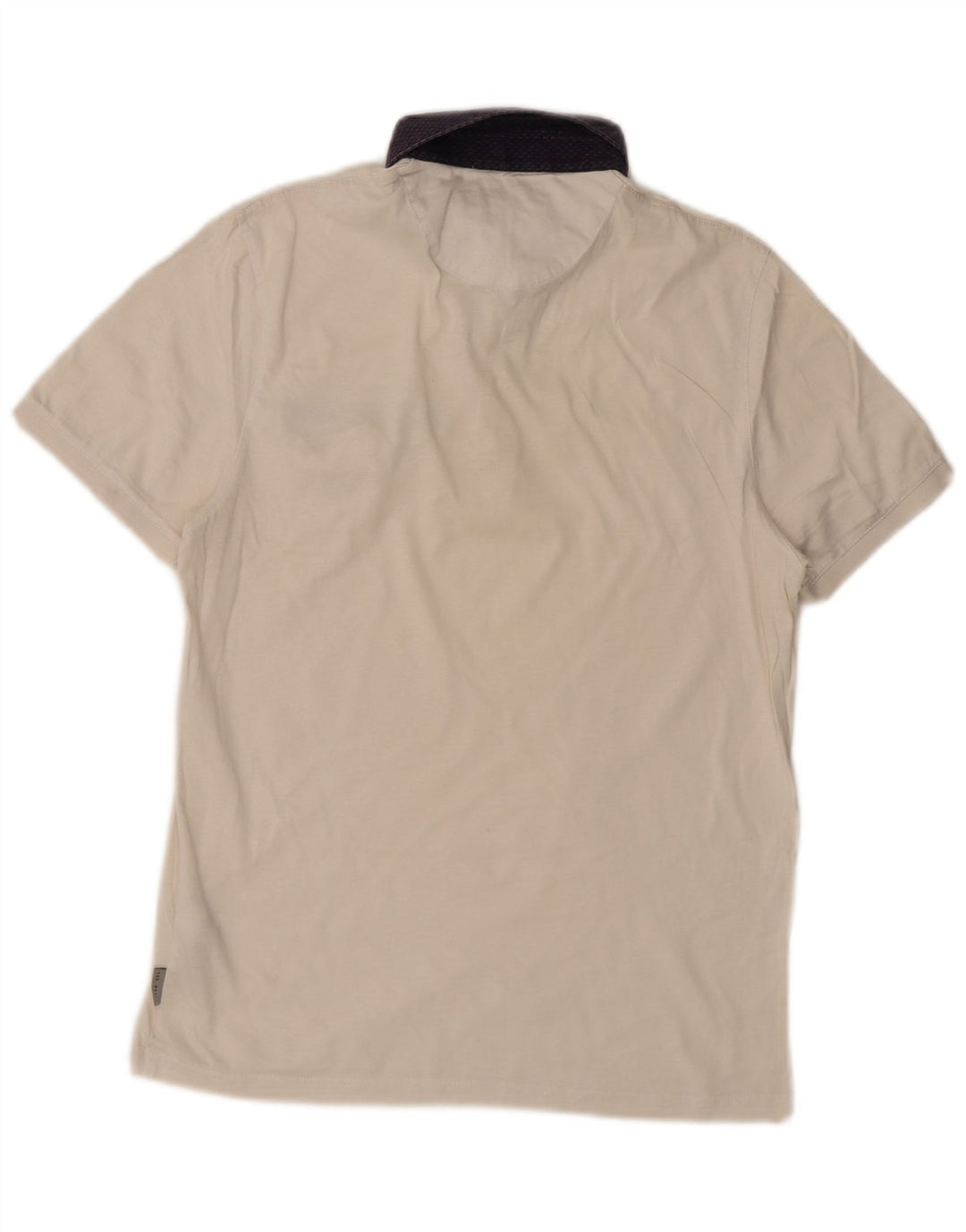 Tricou polo pentru bărbați Ted Baker, mărimea 3, bumbac alb mediu