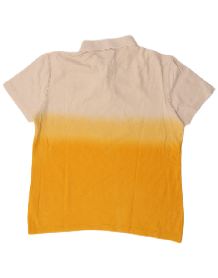 Tricou polo Puma pentru bărbați, bumbac color bloc alb mediu