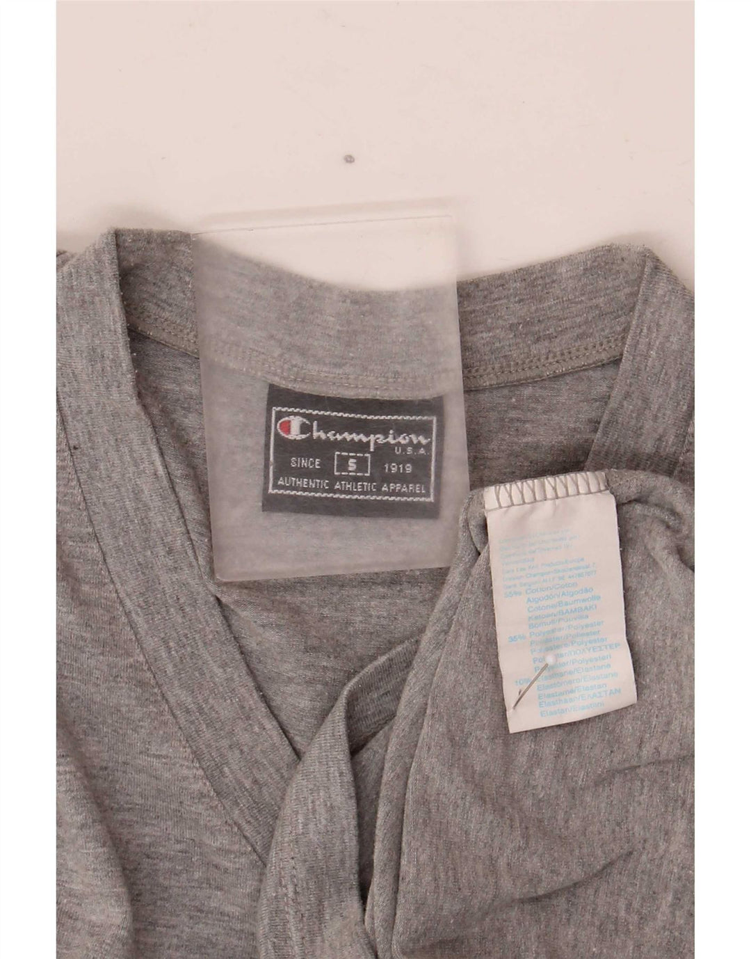 Tricou pentru femei Champion UK 8 Small Grey Bumbac