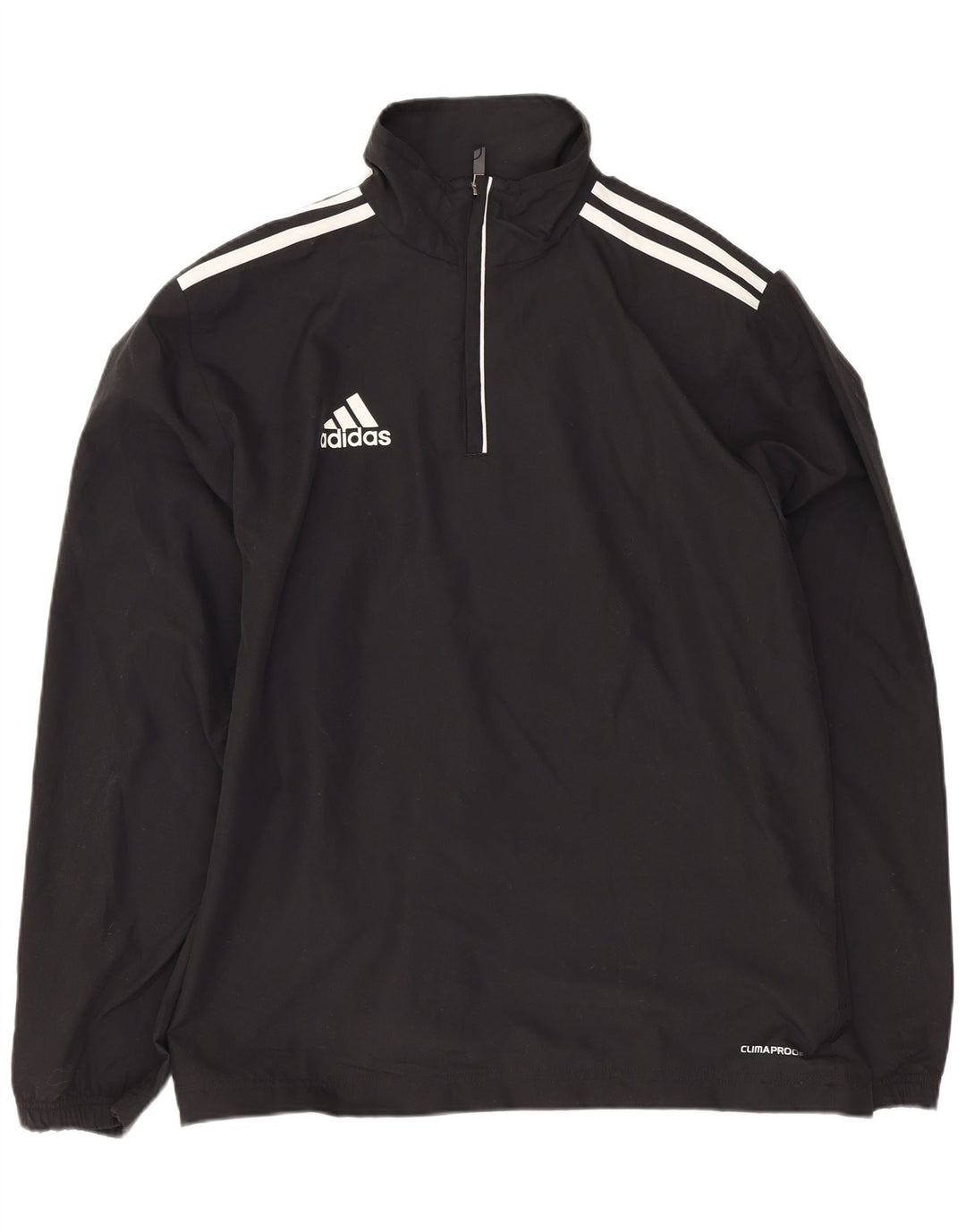 Adidas pentru bărbați Clima Proof Pullover Trening Top UK 34/36 Small Black