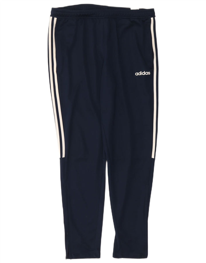 Pantaloni de trening Aeroready ADIDAS pentru bărbați, poliester mari bleumarin