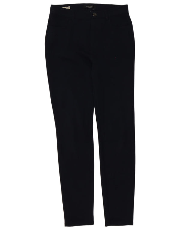 Max Mara Pantaloni chino subțiri pentru femei UK 6 XS W26 L30 bleumarin Poliester