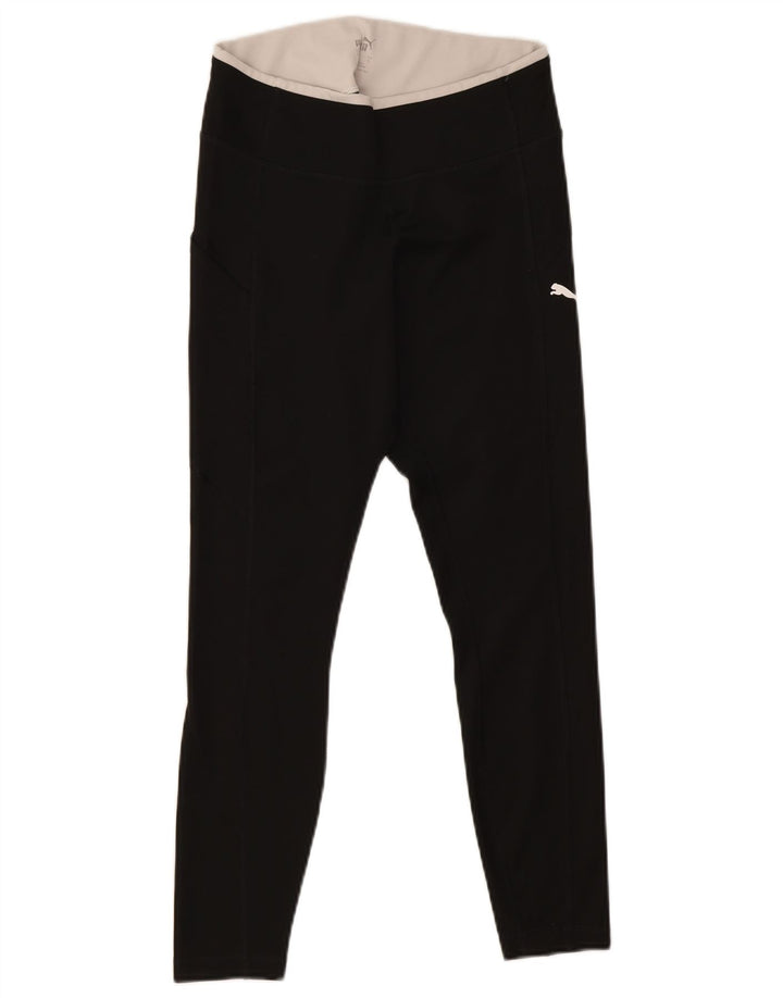 Leggings crop pentru femei Puma UK 8 Small Poliester negru